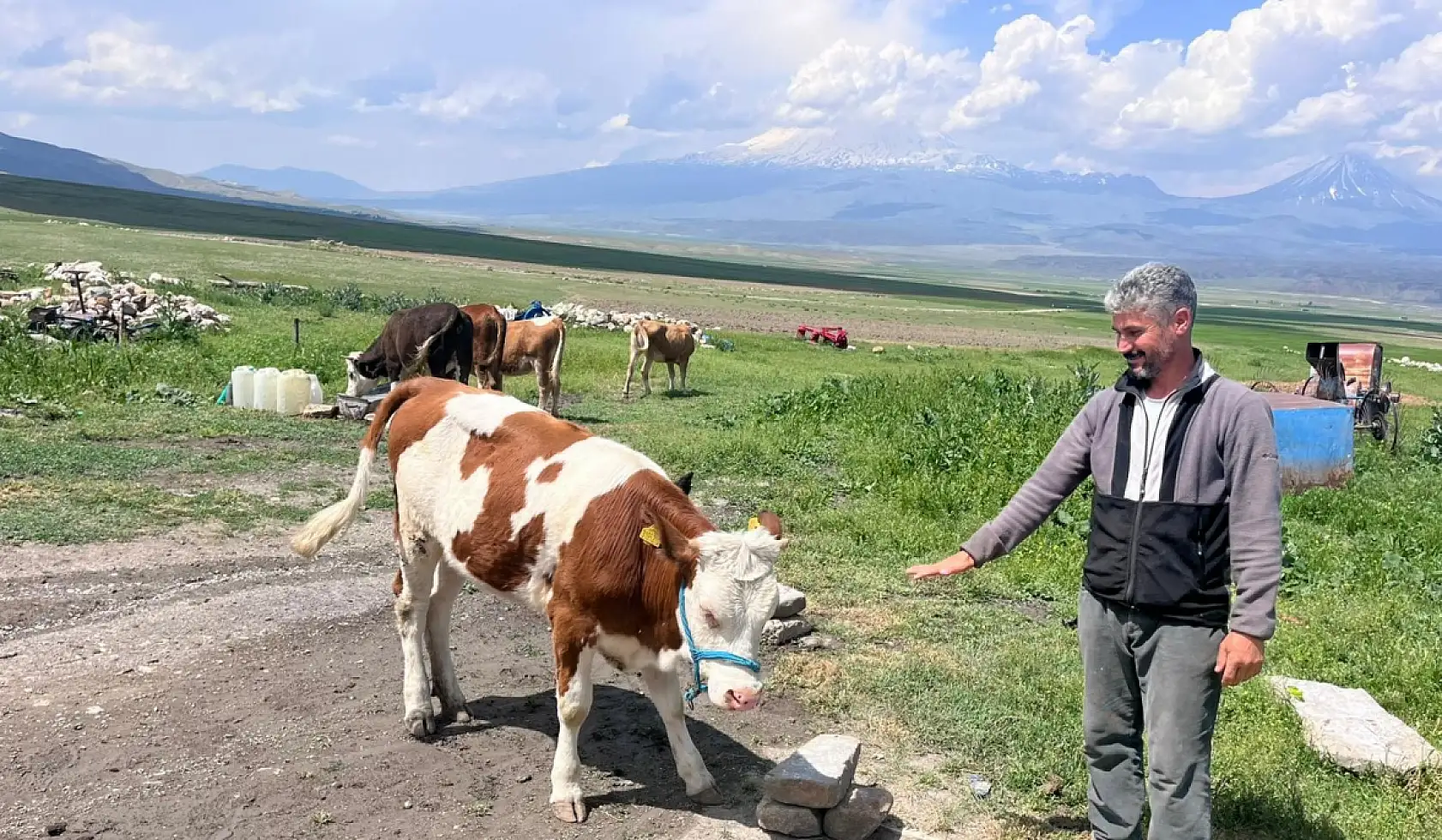 Ağrı'da cezaevinden çıktı, devlet desteğiyle hayvancılığa başladı