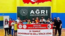 Ağrı'da 15 Temmuz anısına dart ve bocce turnuvaları tamamlandı