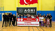 Ağrı'da 15 Temmuz ruhu spor sahalarında yaşatıldı