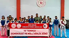 Ağrı'da 15 Temmuz Taekwondo Turnuvası tamamlandı