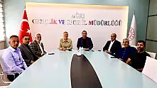Ağrı'da tenisin geleceği için güç birliği yapıldı