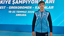 Ağrı'nın genç güreşçisi Türkiye üçüncülüğünü kazandı