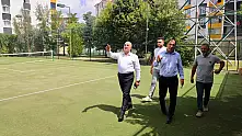 Ağrı tenis turnuvasına hazırlanıyor