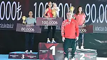 Ağrılı Fatma Demir Ankara'da zirveye koştu!