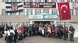 Beşiktaşlılardan Van'da anlamlı kış desteği