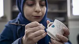 Erzurum'da çini sanatı yeniden canlanıyor