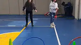 Erzurum'da Gençlik Kış Kulübü'nde Spor ve Eğlence Bir Aradaydı