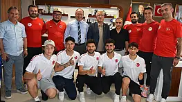Erzurum'da GSİM, Kış Olimpiyatları için Short Track Milli Takımını Ağırladı!