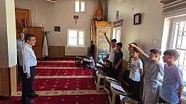 İpekyolu Müftüsü Tavlaşoğlu, Kur'an Kursları Ziyaretiyle Öğrencileri Motive Etti