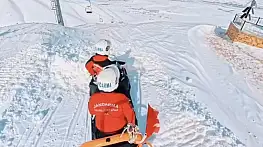 JAK timleri Abalı Kayak Merkezi'nde nöbette