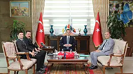 Milli Eğitim ve Sağlık Bakanlığı Temsilcilerinden Bitlis Valisi Ahmet Karakaya'ya Ziyaret