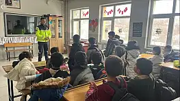 Miniklere jandarmanın görevleri anlatıldı