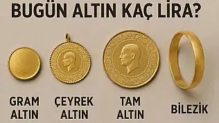 Altında yeni gün düşüşle başladı: Gram ve çeyrek altında son rakamlar