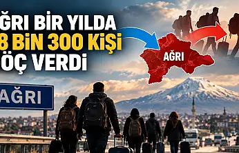 Ağrı bir yılda 28 bin 300 kişi göç verdi