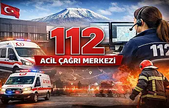 Ağrı'da 112'ye bir yılda kaç çağrı yapıldı?