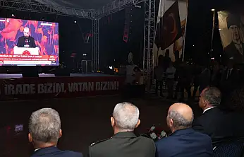 Ağrı'da 15 Temmuz'un 10. yılında demokrasi ve millî birlik ruhu yaşatıldı