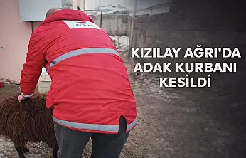 Ağrı'da bir adak, birçok aileye ulaştı