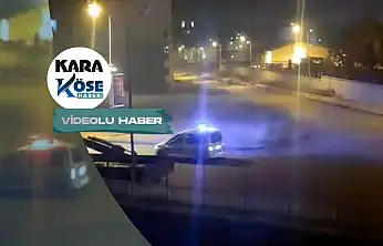 Ağrı'da drift atan araçların yerini polis araçları aldı, yurt çevresinde huzur sağlandı