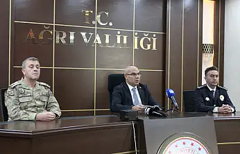 Ağrı'da Ekim ayı asayiş raporu açıklandı: Hırsızlık olaylarında azalma kaydedildi