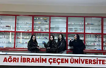 Ağrı'da geleceğin hekim ve eczacı adayları üniversiteyi yerinde tanıdı