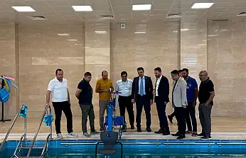 Ağrı'da hastalar suyla yeniden hayata tutunuyor