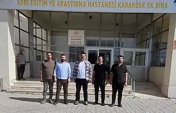 Ağrı'da hastanenin ek binası yenileniyor