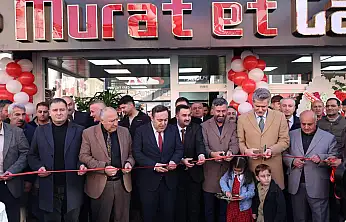 Ağrı'da hizmet sektörü büyüyor: Murat Et Galeri kapılarını açtı