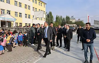 Ağrı'da iki okulda verilen sözler tutuldu: İki okulun çehresi değişti