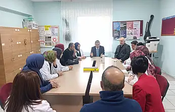 Ağrı'da İl Milli Eğitim Müdürü Çakan Eğitim Müfettişleriyle bir araya geldi
