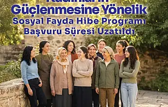 Ağrı'da kadınların geleceğine destek olacak projeler için süre uzatıldı