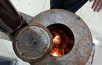 Ağrı'da kahvehanelerde sobalar yanmaya başladı!