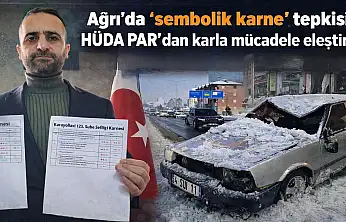 Ağrı'da karla mücadele tartışması büyüyor