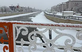 Ağrı'da kış etkisini gösterdi: Eksi 20