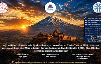 Ağrı önemli bir düşünce şölenine ev sahipliği yapacak