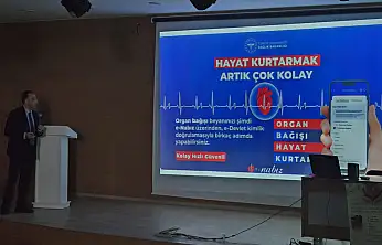 Ağrı'da organ nakli için kritik eğitim verildi