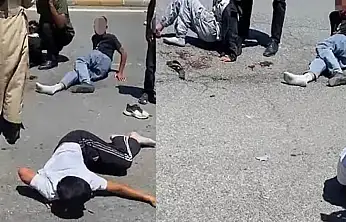 Ağrı'da otomobil bisikletli 3 çocuğa çarparak kaçtı! Çocukların durumu ağır