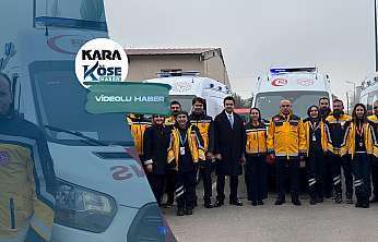 Ağrı'da sağlık ekiplerine güç takviyesi: 7 araçlık filo görevde!