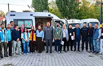 Ağrı'da sağlık personeline uygulamalı travma eğitimi
