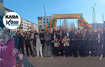 Ağrı'da Sırrı Süreyya Önder anısına park açıldı, çocukların sevinci açılışa renk kattı