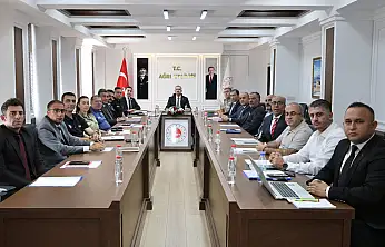 Ağrı'da spor müsabakalarının güvenliği masaya yatırıldı