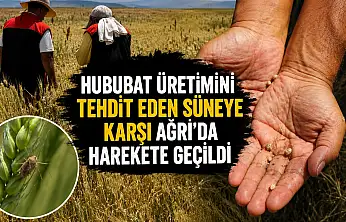 Ağrı'da süne zararlısına karşı sahaya çıkacak ekipler eğitildi