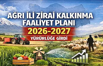 Ağrı'da tarımın geleceği için yeni yol haritası açıklandı
