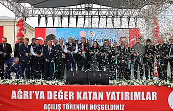 Ağrı'da üç büyük yatırım aynı törenle hizmete alındı