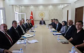 Ağrı'da yatırımlar ve kamu hizmetleri masaya yatırıldı