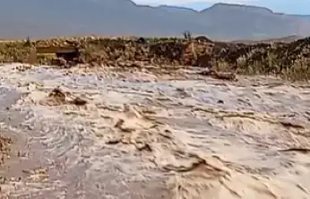 Ağrı Dağı eteklerinde sel paniği