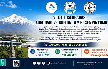 Ağrı Dağı ve Nuh'un Gemisi Sempozyumu için bildiri başvuruları başladı