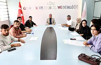 Ağrı'daki yurtlarda ekim menüsünü öğrenciler belirledi