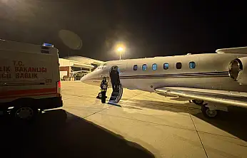 Ağrı'dan Ankara'ya kritik hasta sevki gerçekleştirildi