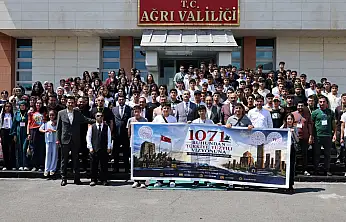 Ağrı'dan son öğrenci kafilesi tarih ve medeniyet yolculuğuna çıktı