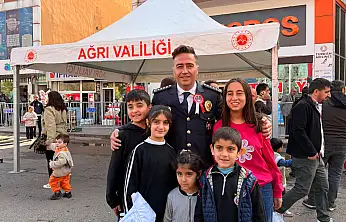 Ağrı halkından Emniyet Müdürü Öndere büyük ilgi